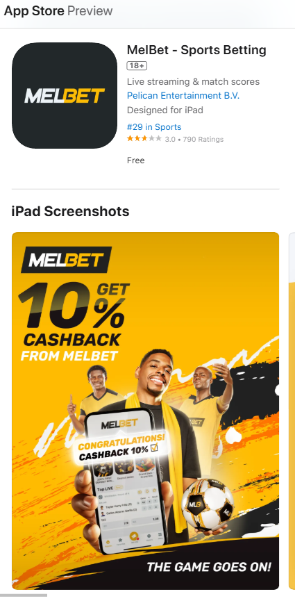 melbet ios