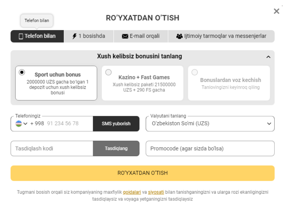 melbet saytiga kirish